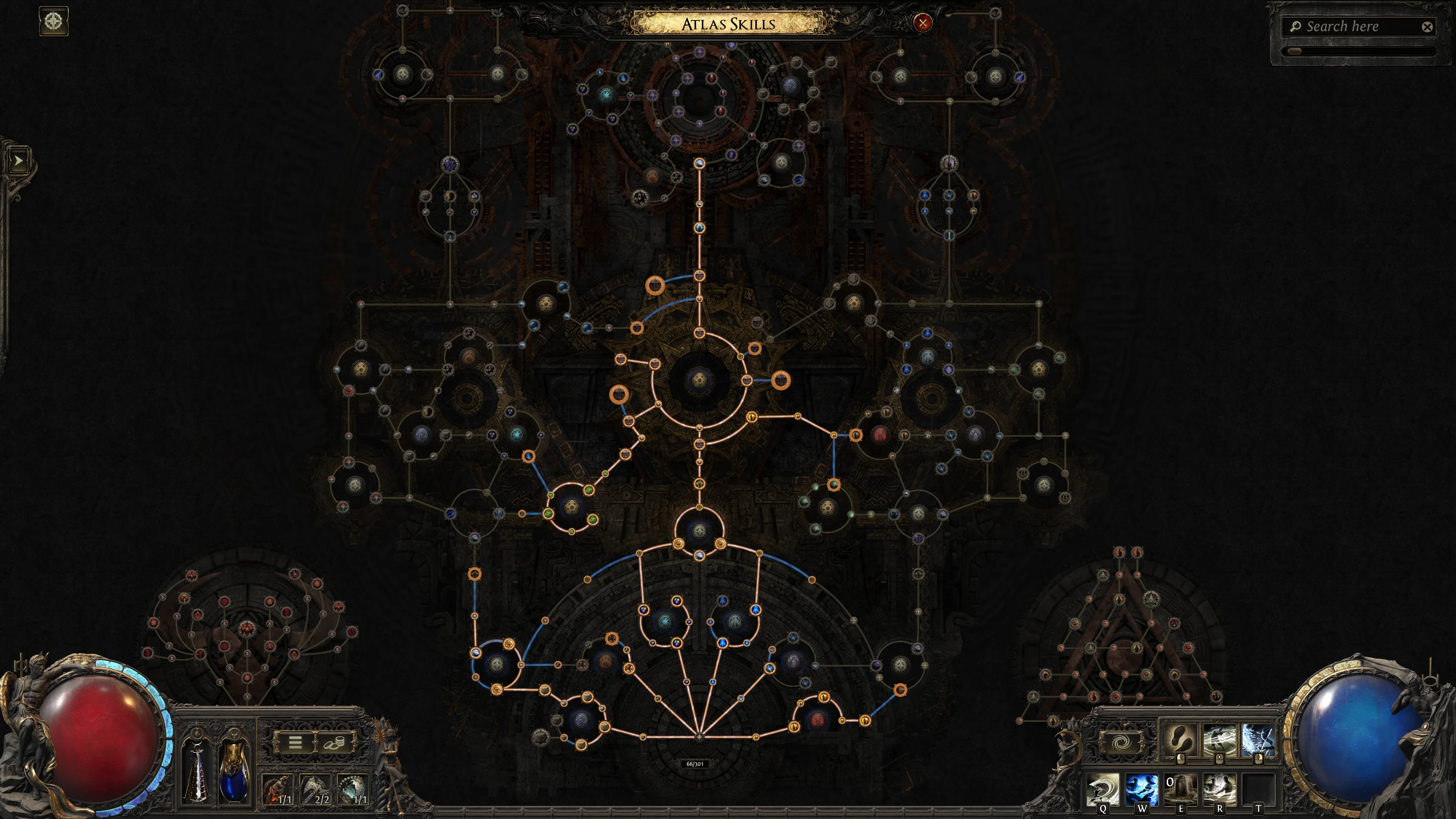 Atlas passive skill tree